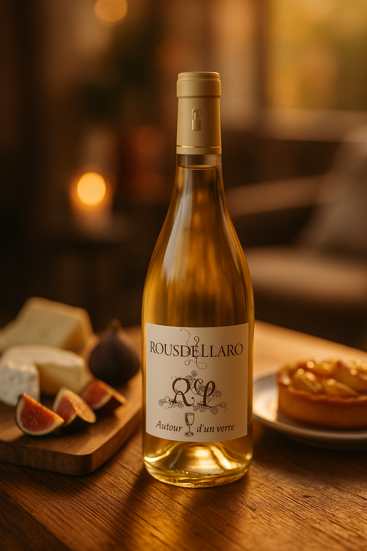 Autour d'un verre - AOP Côtes du Roussillon – Blanc sec Médaillé